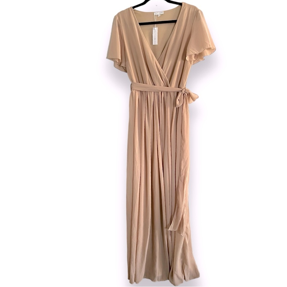 NWT Baltic Born Kristina Maxi Dress in Natural Size Large - Picture 2 of 7